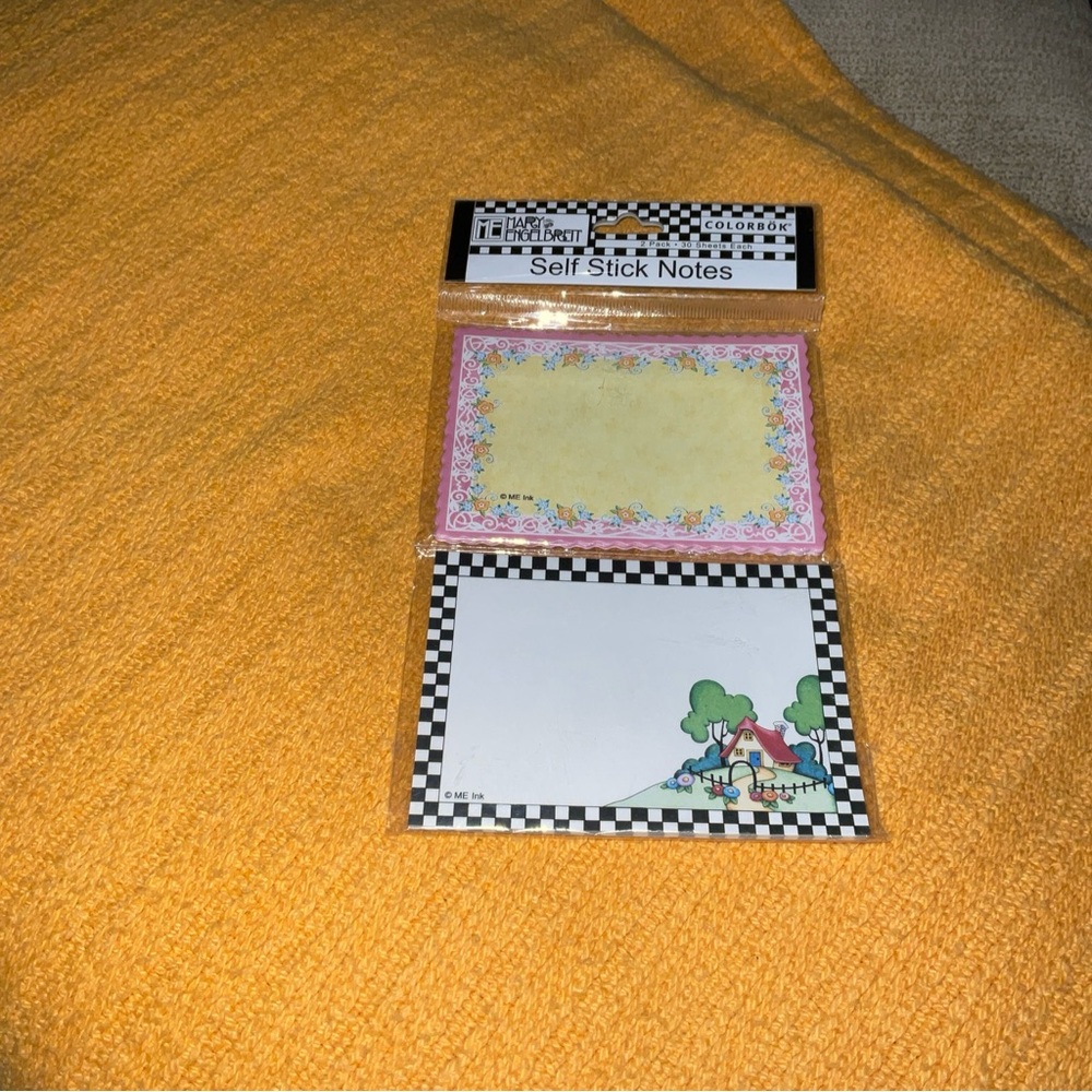 🌸3 for $18🌸 Set of 2 Vintage Mary Engelbreit POST-IT Notes, Floral Lattice, home